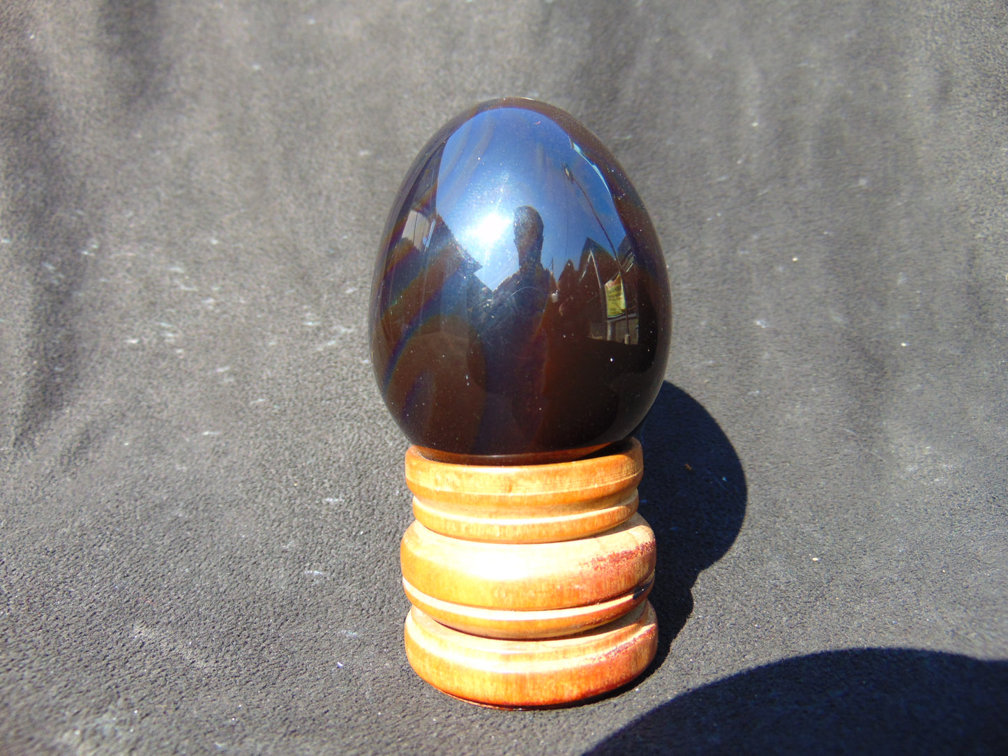 64 gr Shaped Egg 58x45 mm Indonesian Amber for Healing AJT386