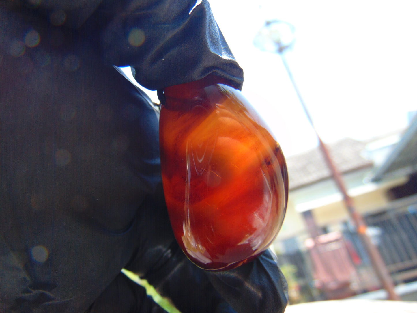 13 gr Pendant Indonesian Amber for Healing A83