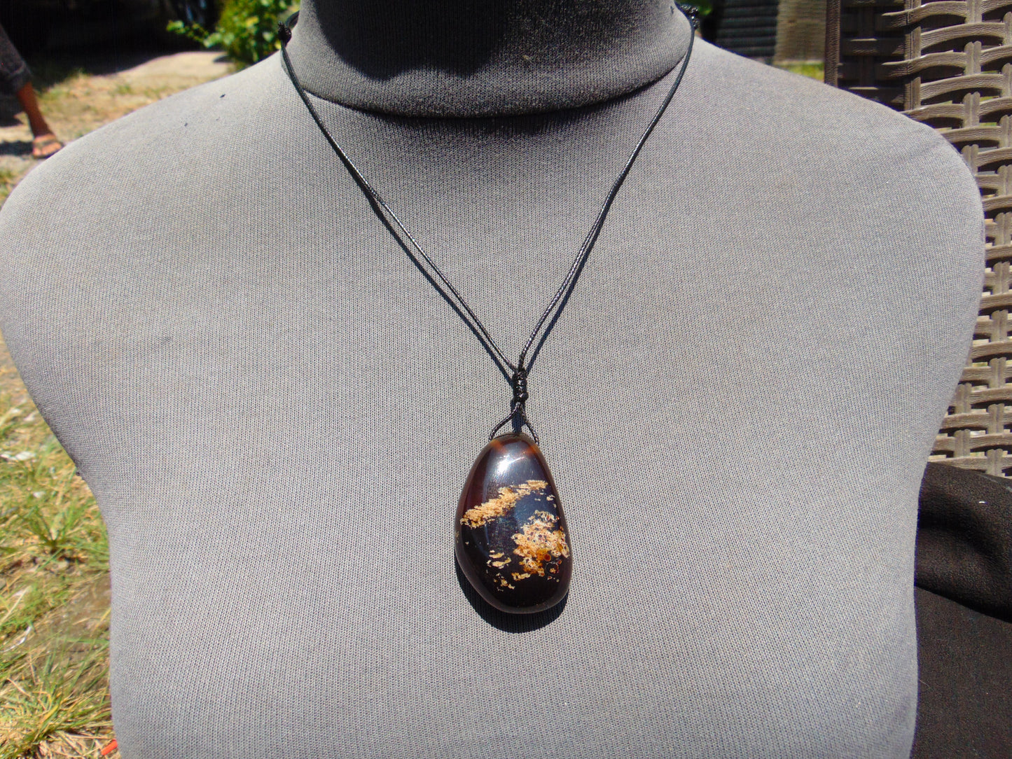 13 gr Pendant Indonesian Amber for Healing A83