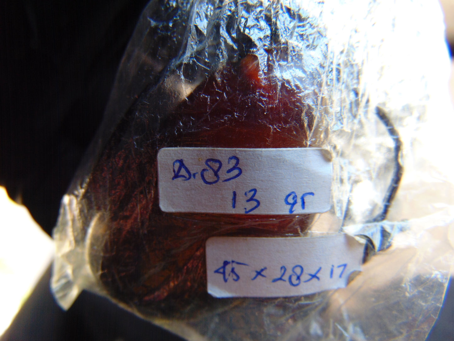 13 gr Pendant Indonesian Amber for Healing A83