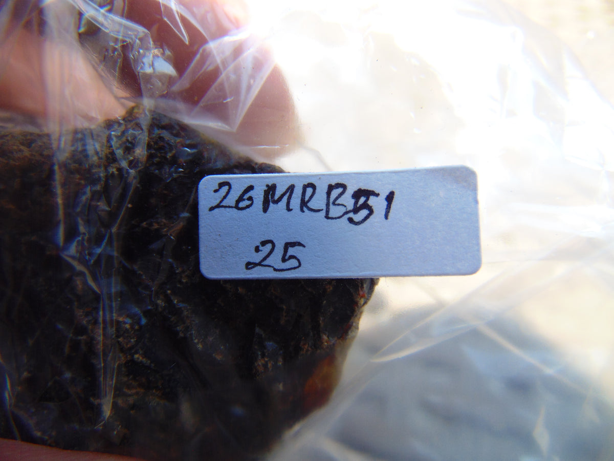 25 gram Rough Raw Indonesian Blue Amber for Healing 26MRB51
