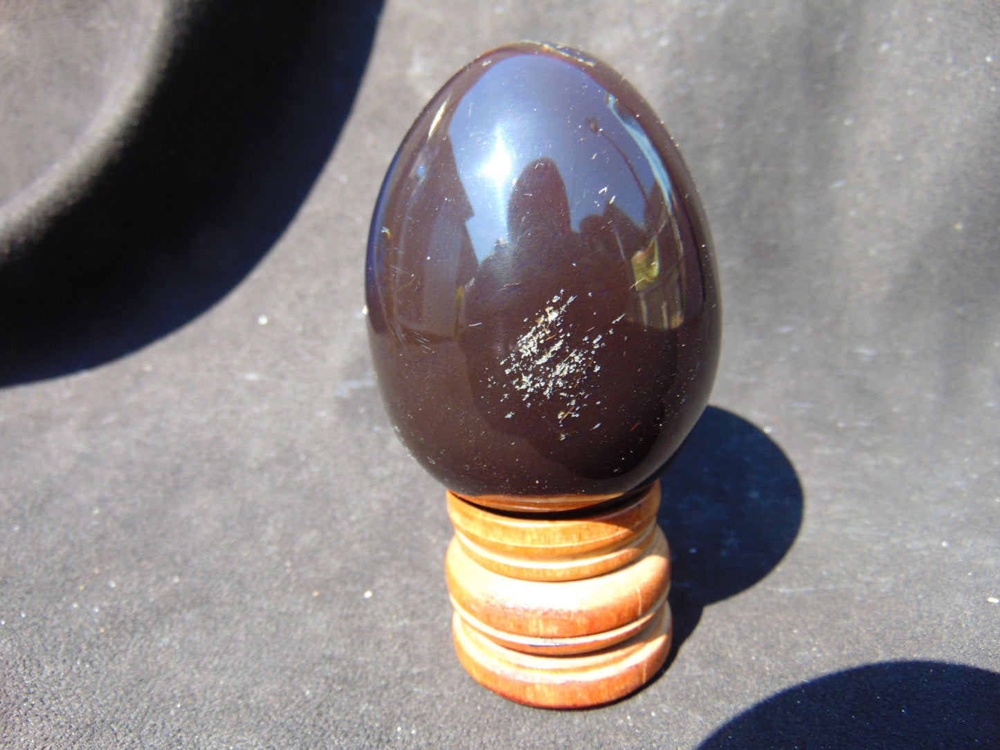 123 gr Shaped Egg 73x56 mm Indonesian Amber for Healing AJT368