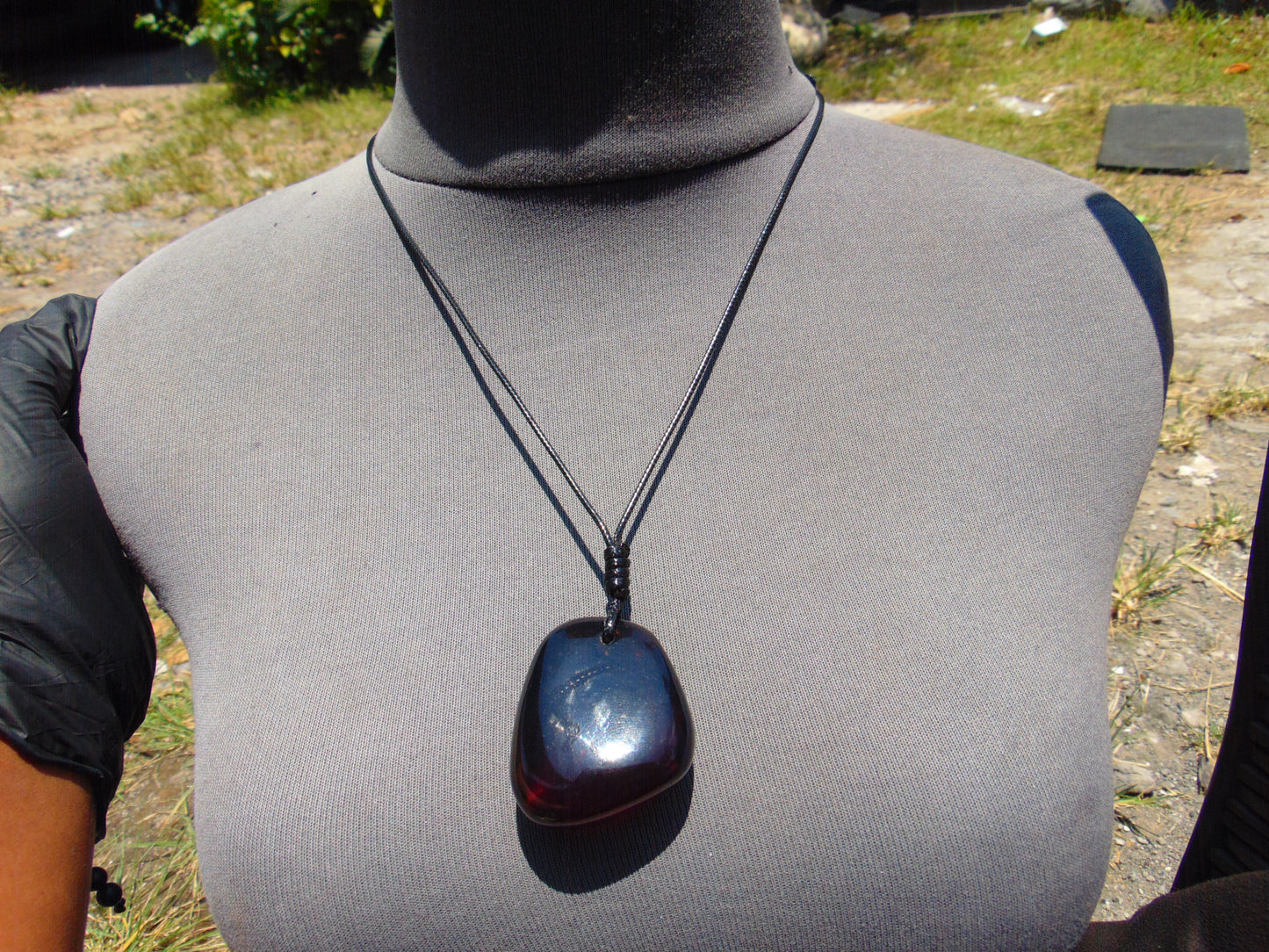 21 gr Pendant Indonesian Blue Amber for Healing PDN410