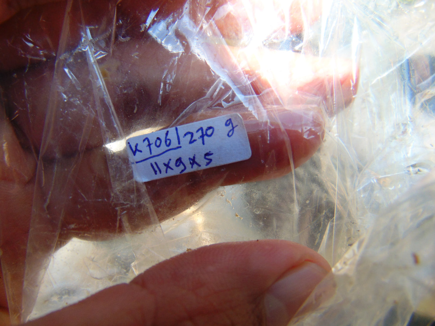 270 gram Polished Indonesia Yellow Fragrance Amber for Healing K706
