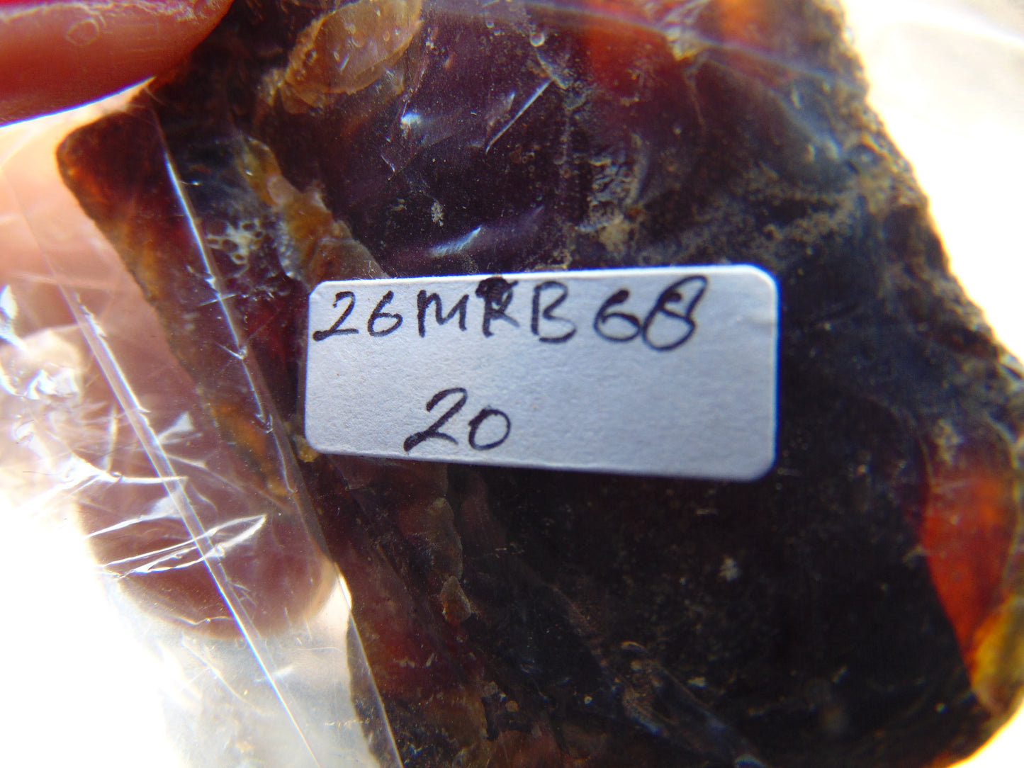 20 gram Rough Raw Indonesian Blue Amber for Healing 26MRB68