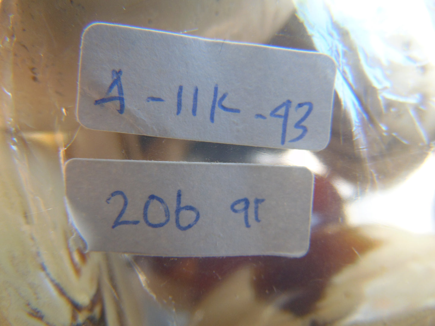 206 gr Small Necklace Indonesian Amber for Healing A11K43