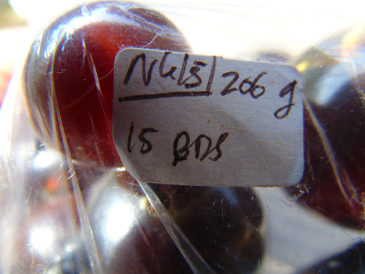 206 gr Small Necklace beads Indonesian Amber for Healing NK15