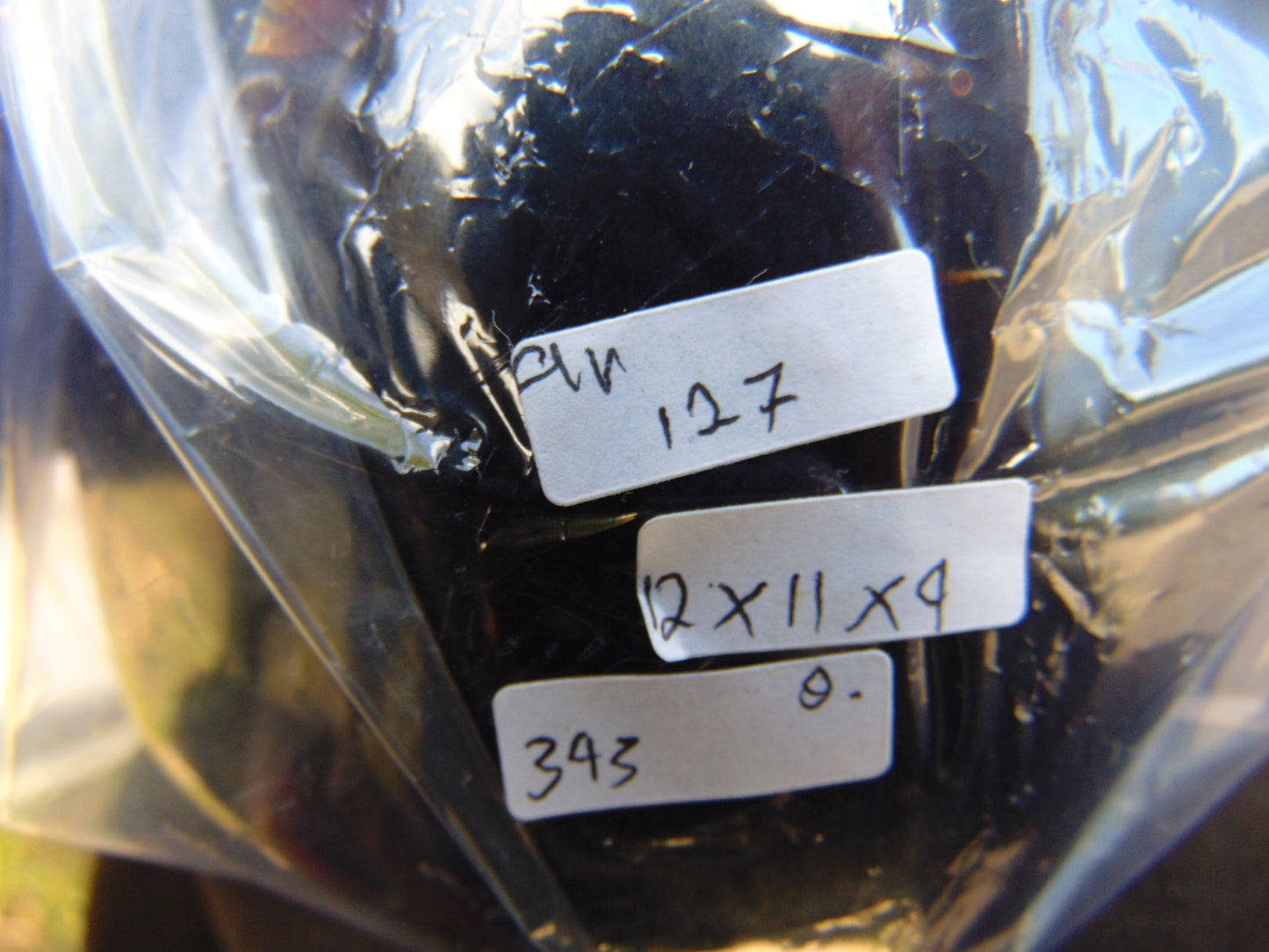 343 gram Full polished Indonesian Blue Amber for Healing AR127