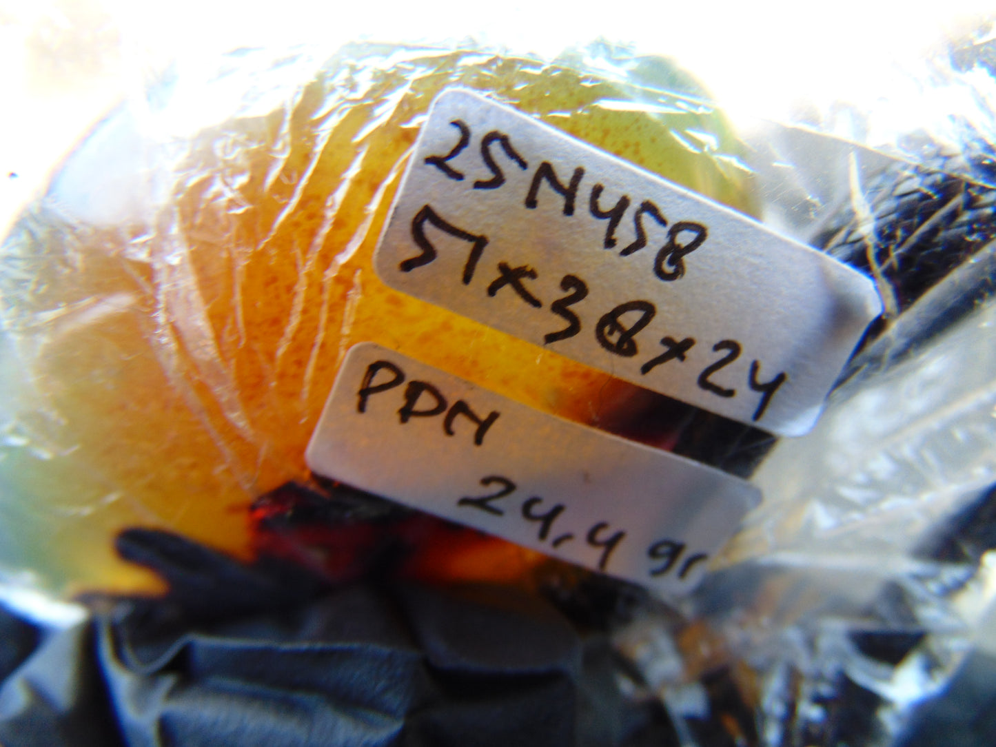 24,4 gram Pendant Indonesian Blue Amber for Healing 25N458