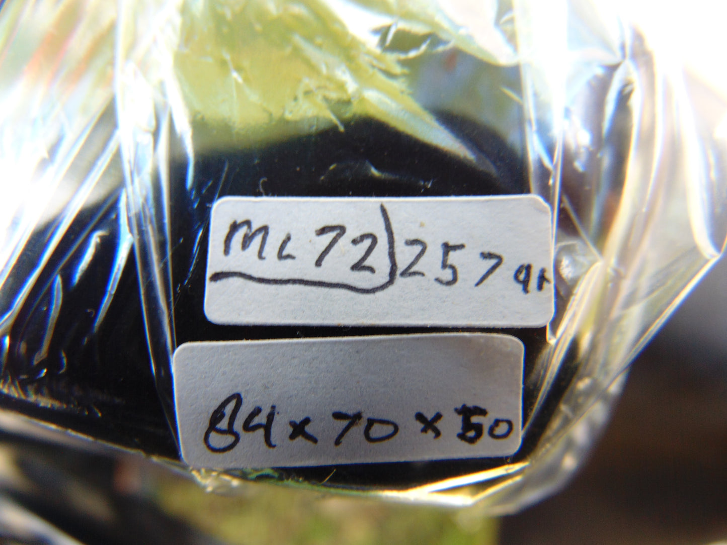 257 gram Full polished Indonesian Green Amber for Healing ML72
