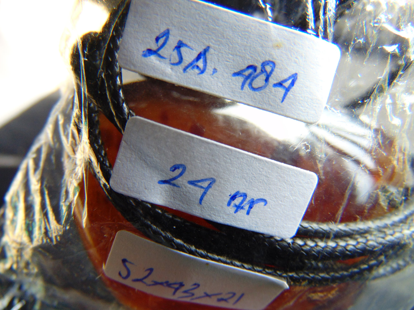 24 gram Pendant Indonesian Blue Amber for Healing 25A484