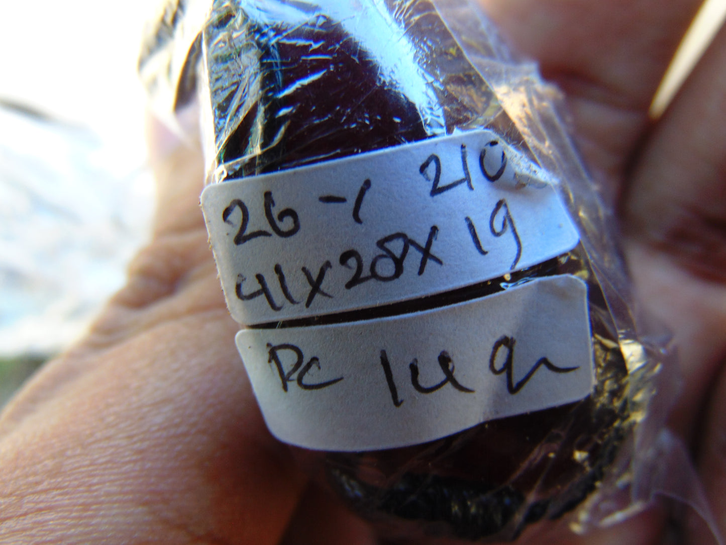 14 gram Pendant Indonesian Red Blue Amber for Healing 26Y210