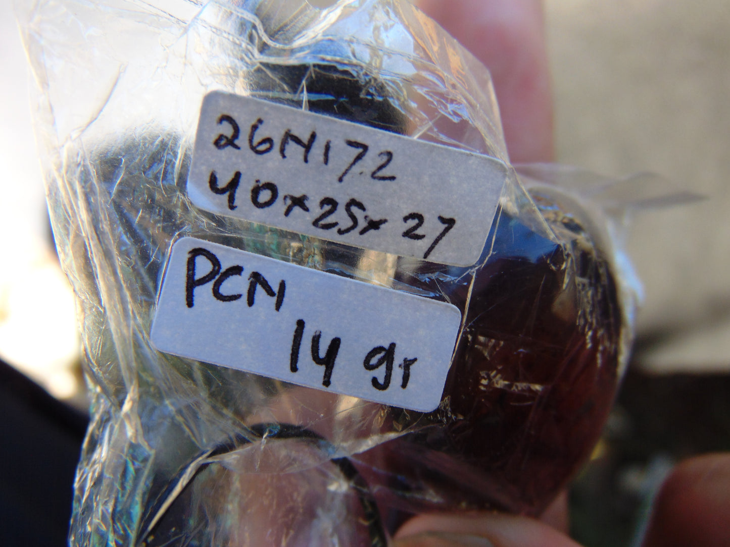 14 gram Pendant Indonesian Blue Amber for Healing 26N172