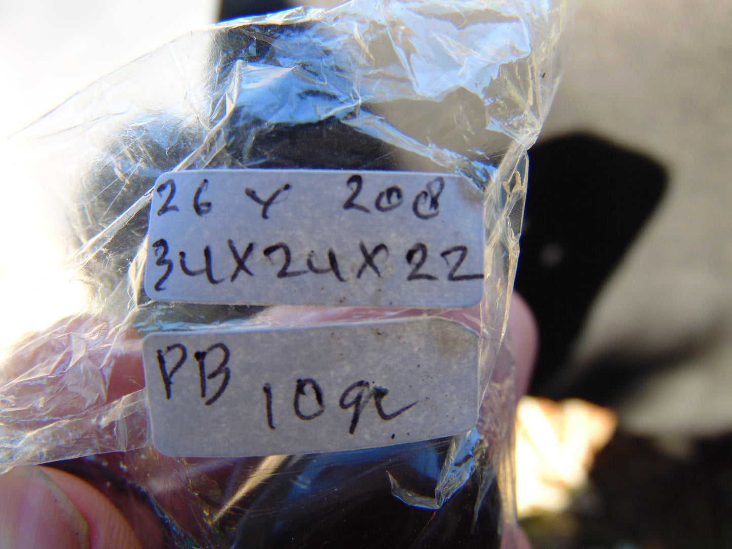 10 gram Pendant Indonesian Blue Amber for Healing 26Y208