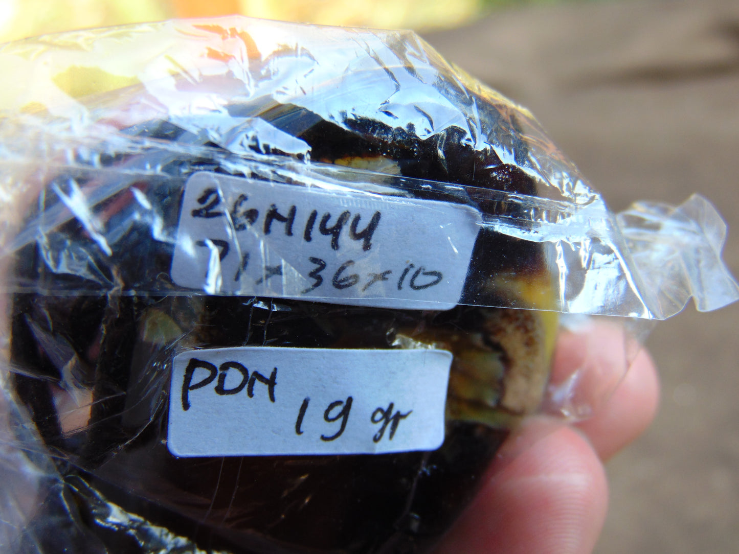 19 gram Pendant Indonesian Blue Amber for Healing 26N144