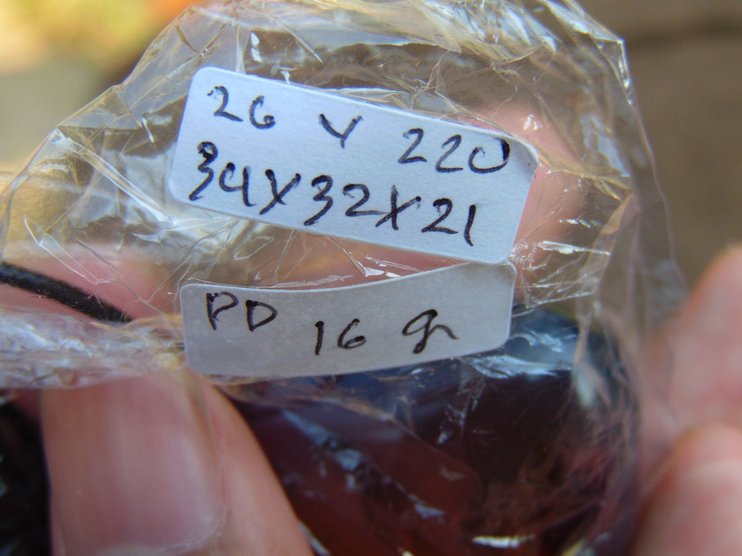 16 gram Pendant Indonesian AAAAA Blue Amber for Healing 26Y220