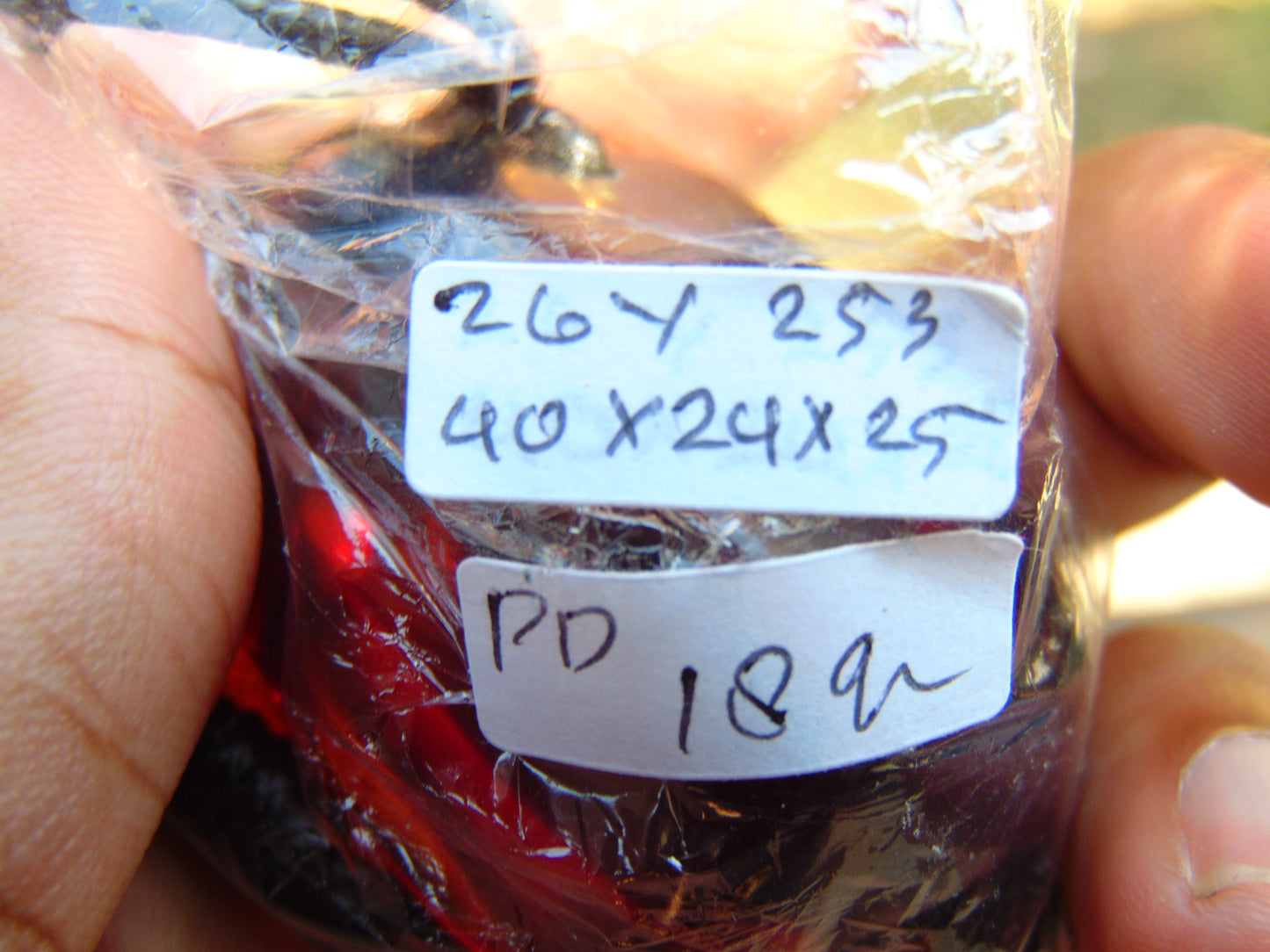18 gram Pendant Indonesian AAA Blue Amber for Healing 26Y253