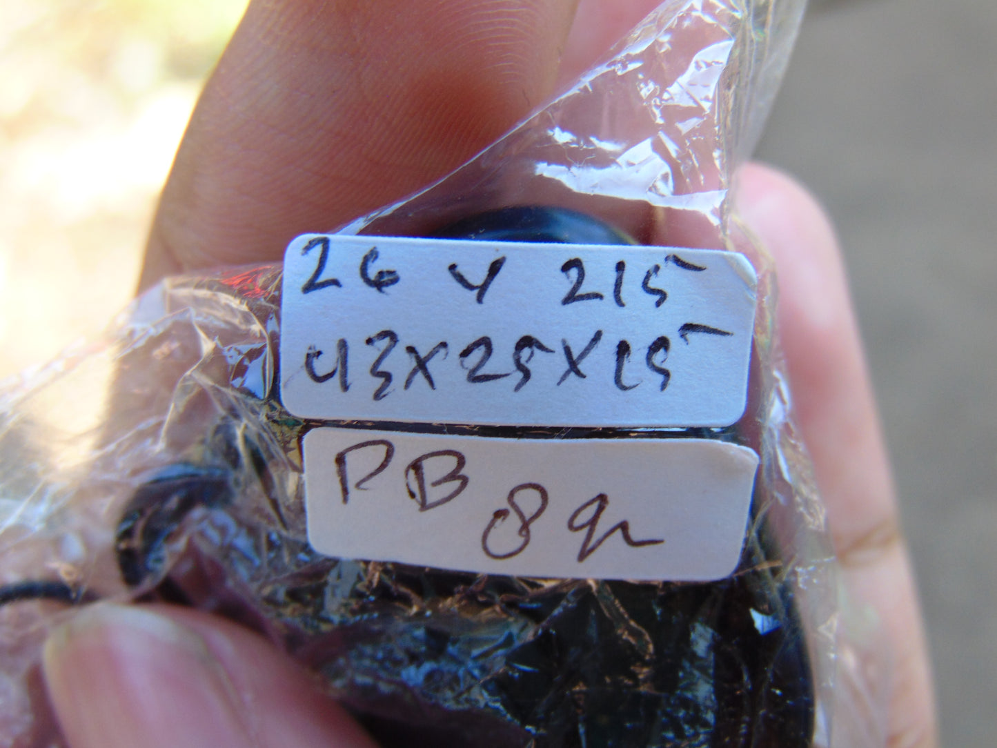 8 gram Pendant Indonesian AAAAA Blue Amber for Healing 26Y215
