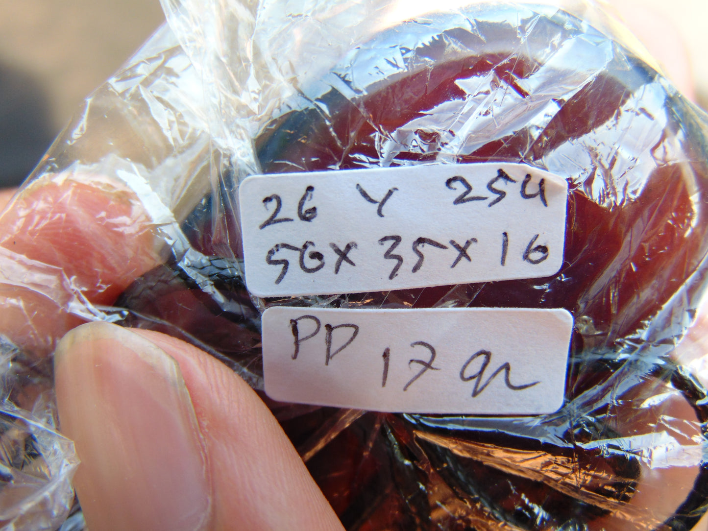 17 gram Pendant Indonesian Blue Amber for Healing 26Y254