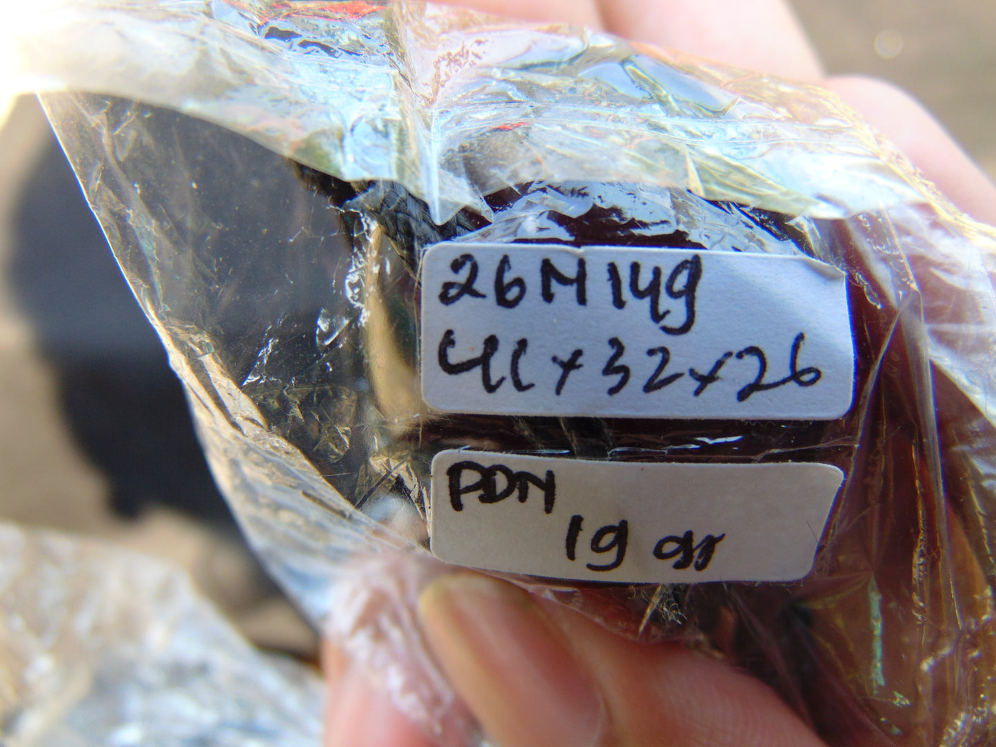 19 gram Pendant Indonesian AAAAA Blue Amber for Healing 26N149
