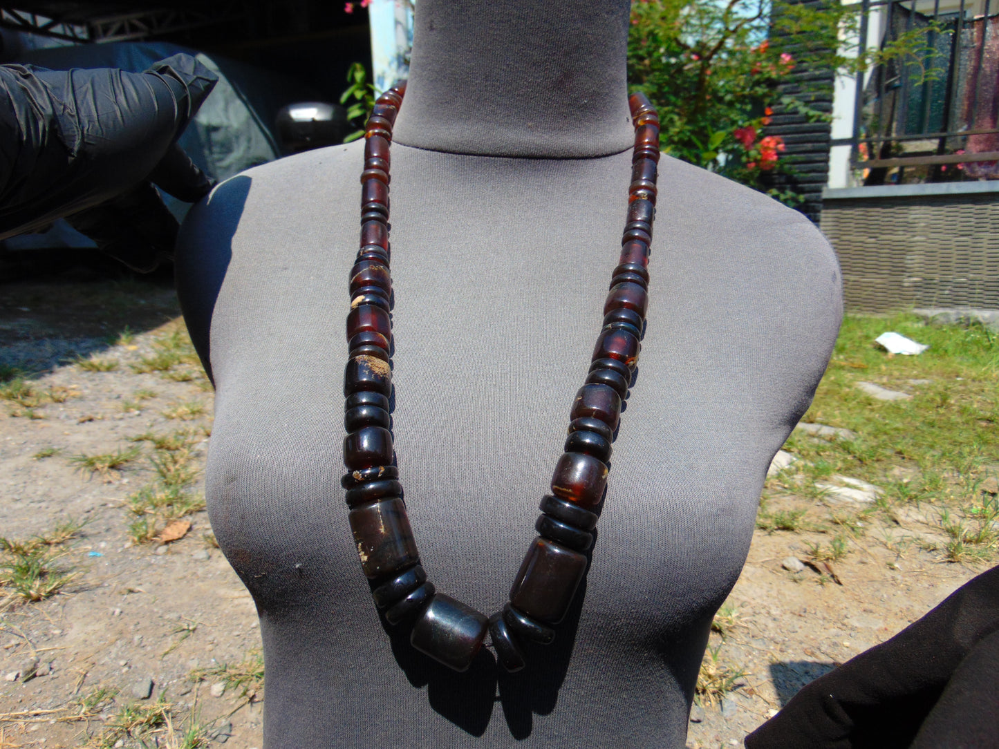 105 gram Small Beads Combination Necklace Indonesian Amber for Healing NK32