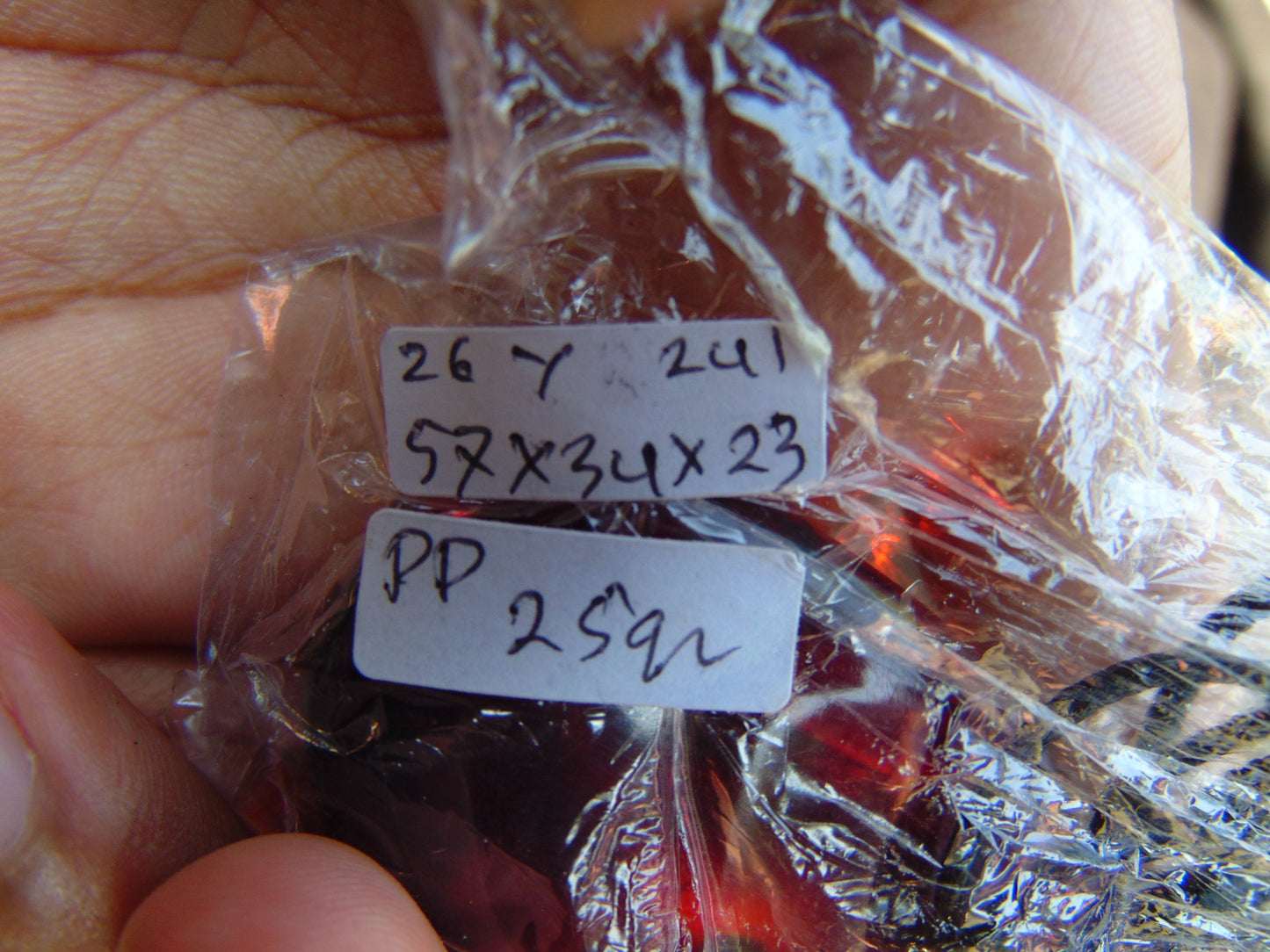 25 gram Pendant Indonesian AAAA Blue Amber for Healing 26Y241