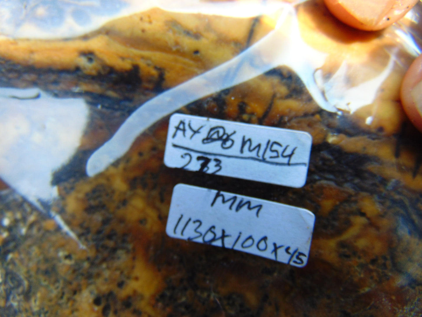 273 gram Polished Indonesia Yellow Aromatic Amber for Healing AY26M154