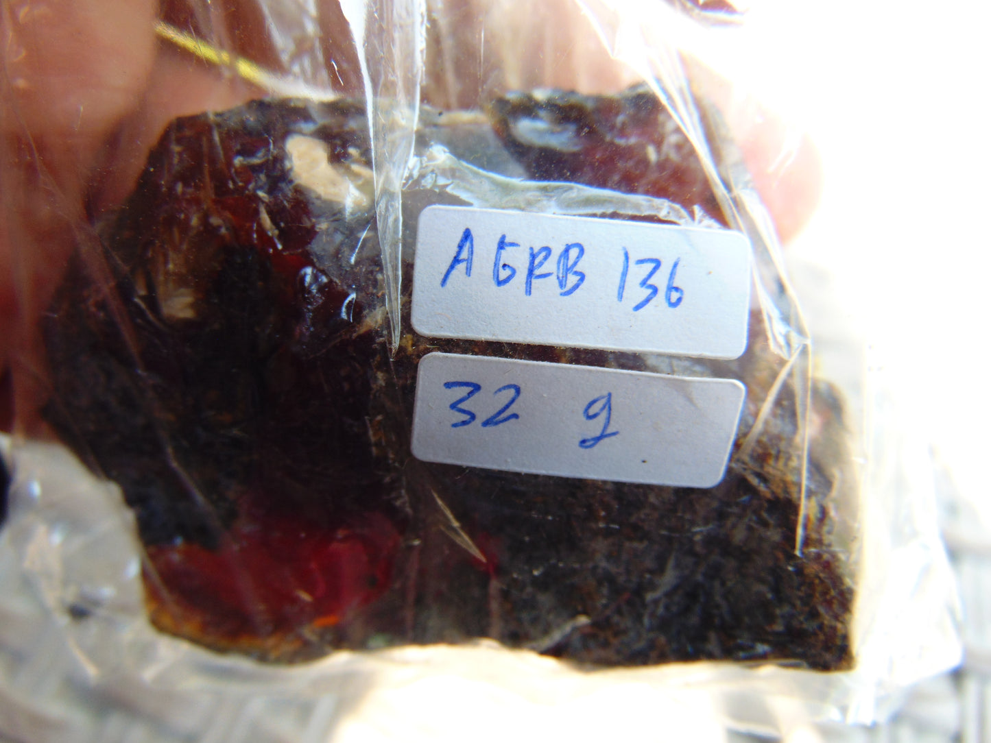 32 gram Rough Raw Indonesian Blue Amber for Healing AGRB136