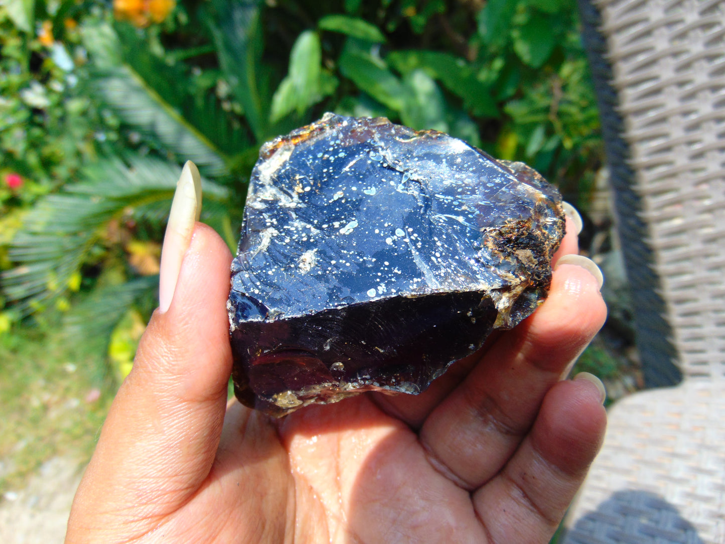 64 gram Rough Raw Indonesian Blue Amber for Healing RBAR66