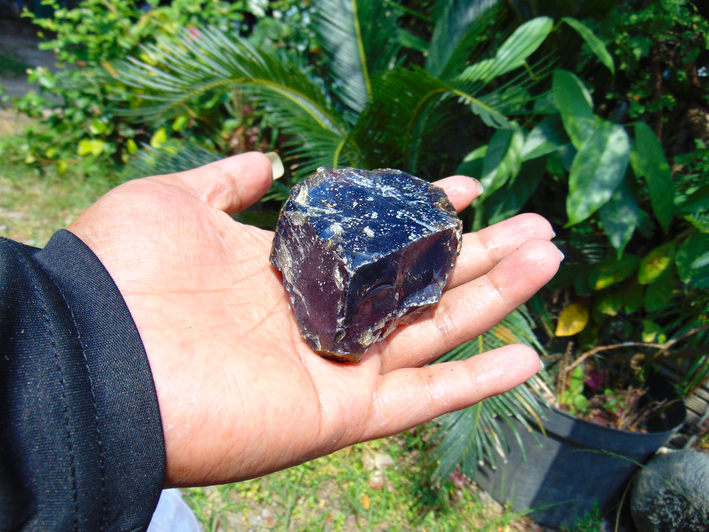 64 gram Rough Raw Indonesian Blue Amber for Healing RBAR66