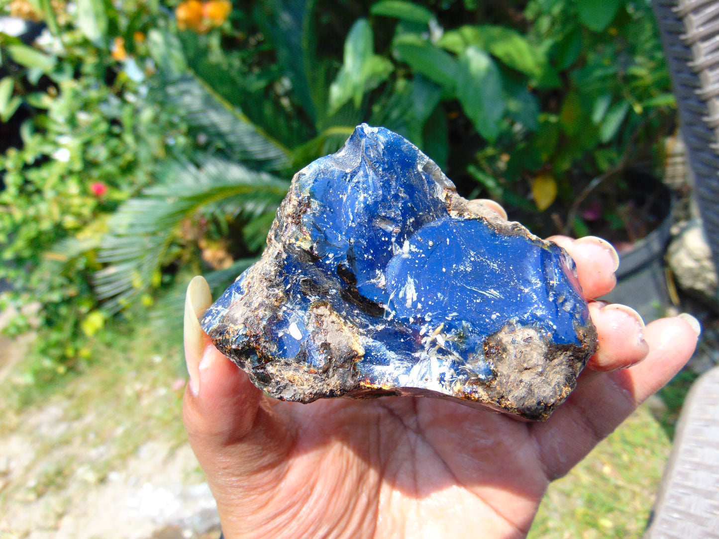 75 gram Rough Raw Indonesian Blue Amber for Healing RBAR51