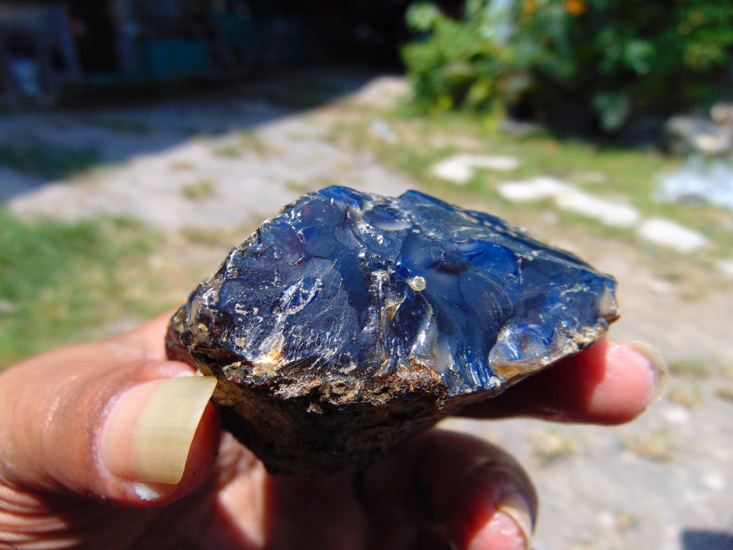 68 gram Rough Raw Indonesian Blue Amber for Healing RBAR20