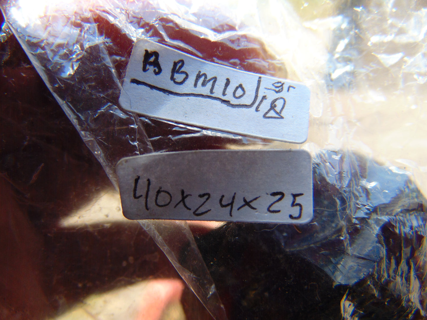 18 gram Rough Raw Indonesian Blue Amber for Healing RBM10