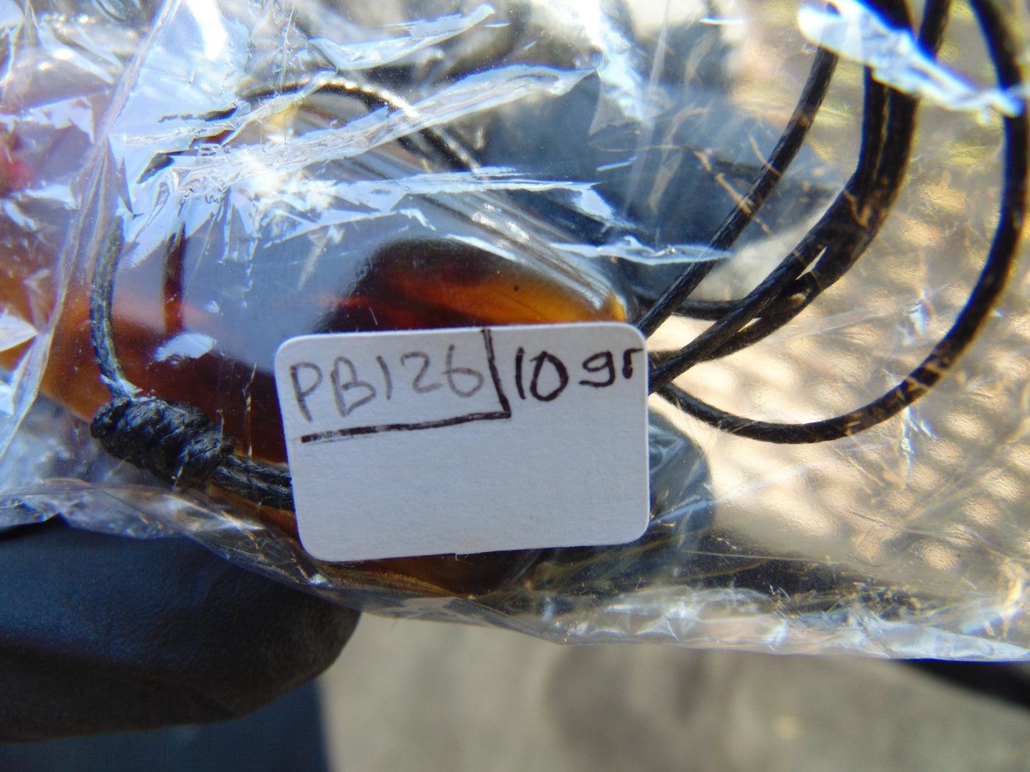 10 gram Pendant Indonesian Blue Amber for Healing PB126