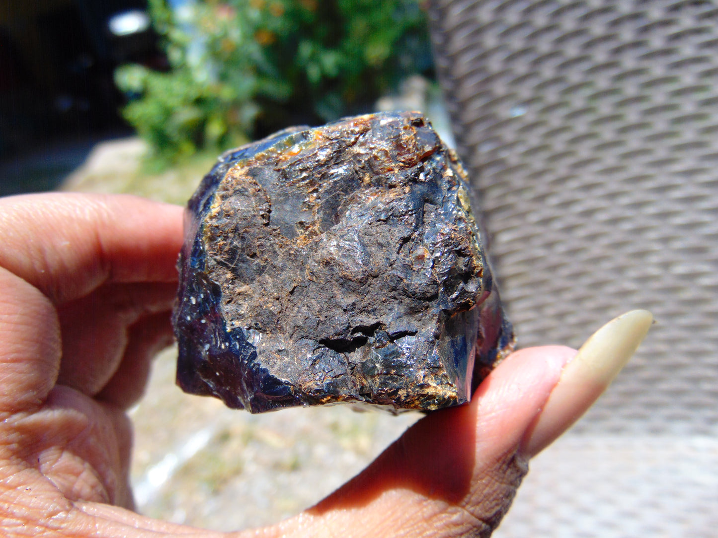 59 gram Rough Raw Indonesian Blue Amber for Healing RBAR89