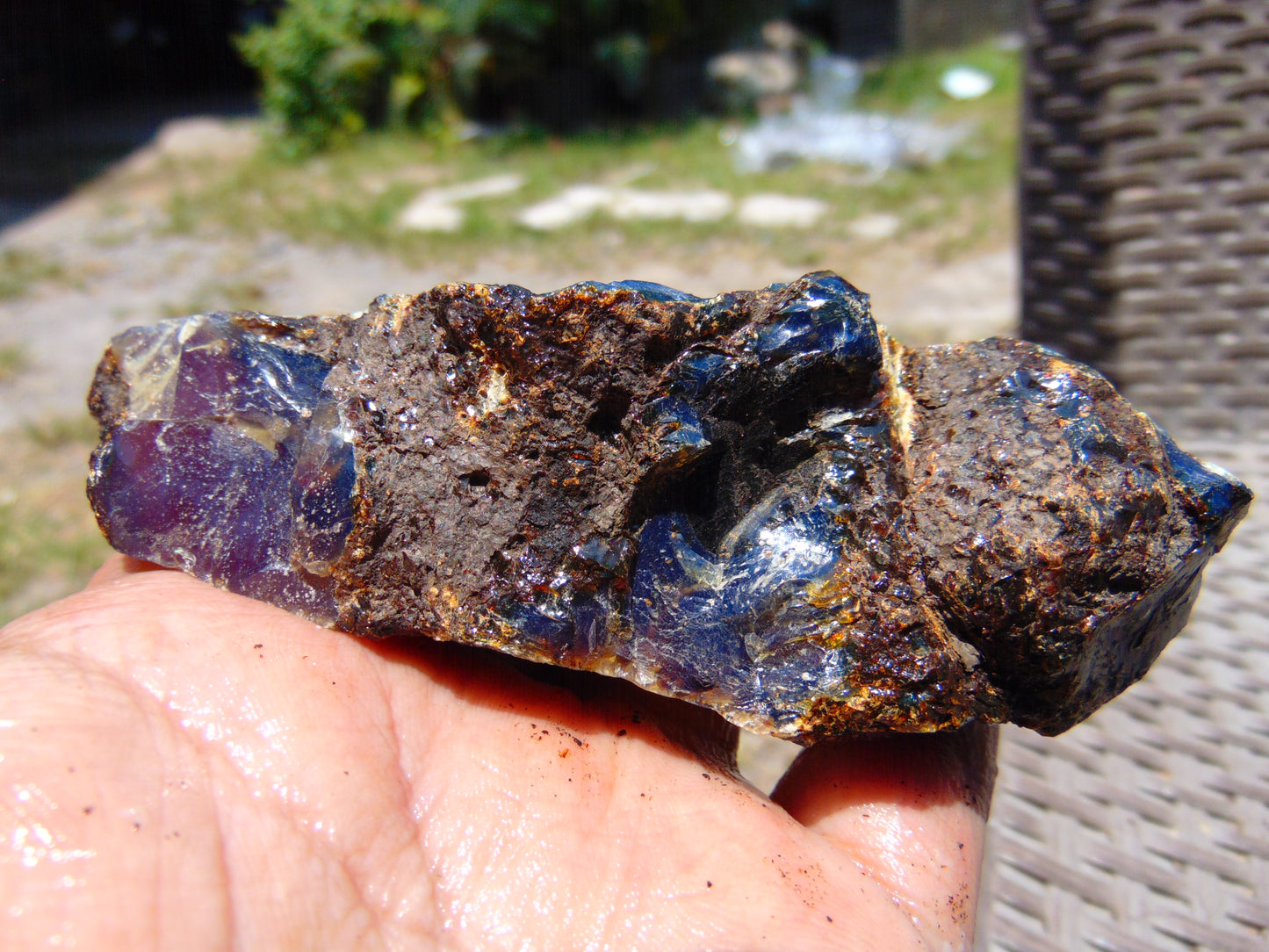 77 gram Rough Raw Indonesian Blue Amber for Healing RBAR82