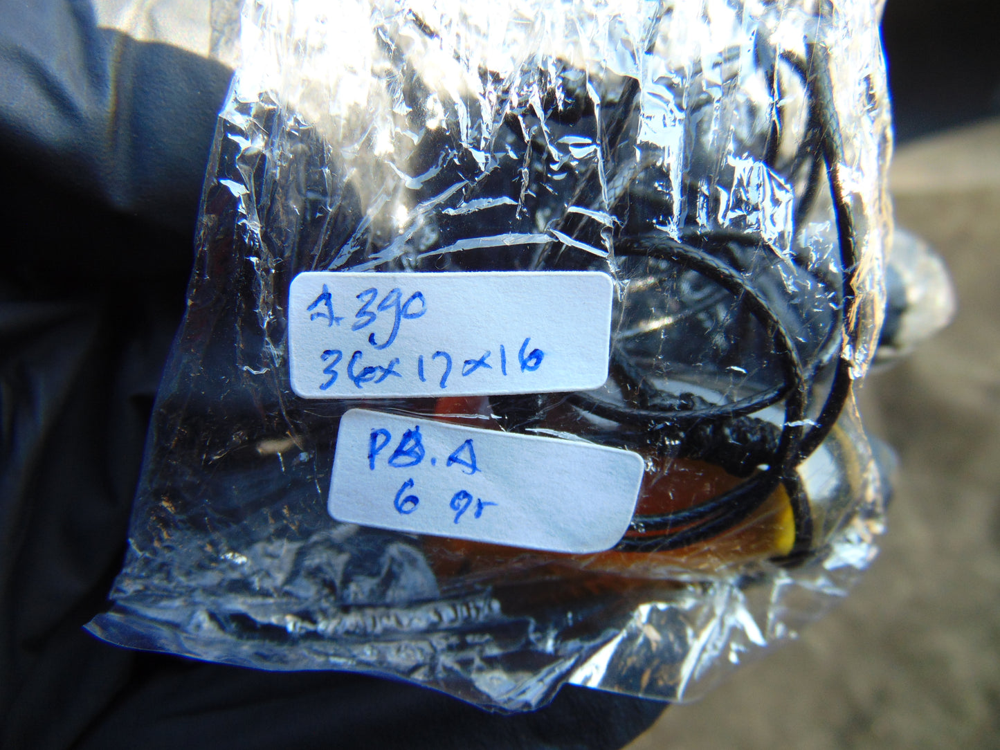 6 gram Pendant Indonesian Blue Amber for Healing PBA390