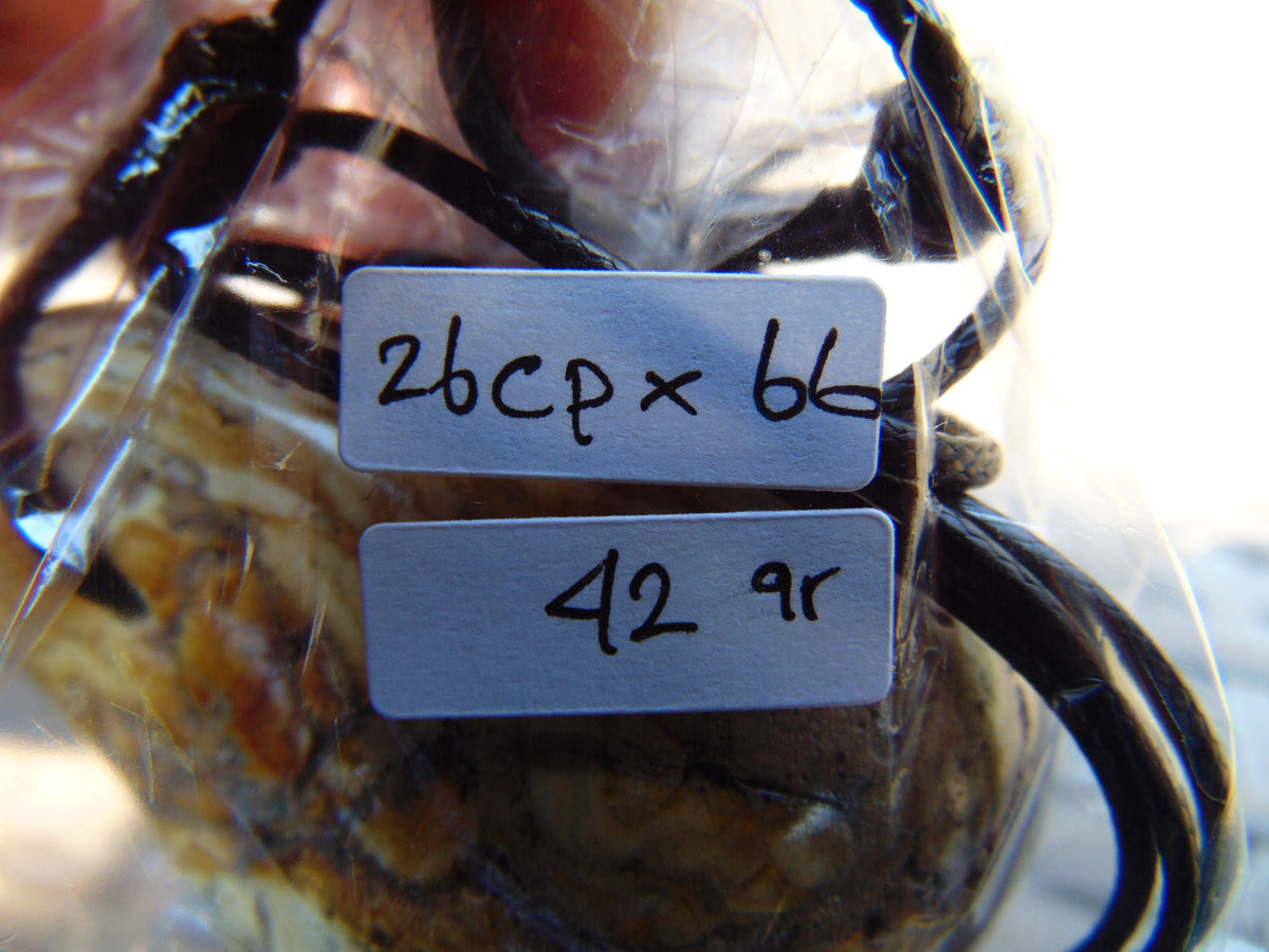 42 gr Genuine Natural Indonesian Yellow white Cream Amber Big Pendant 26CPX66