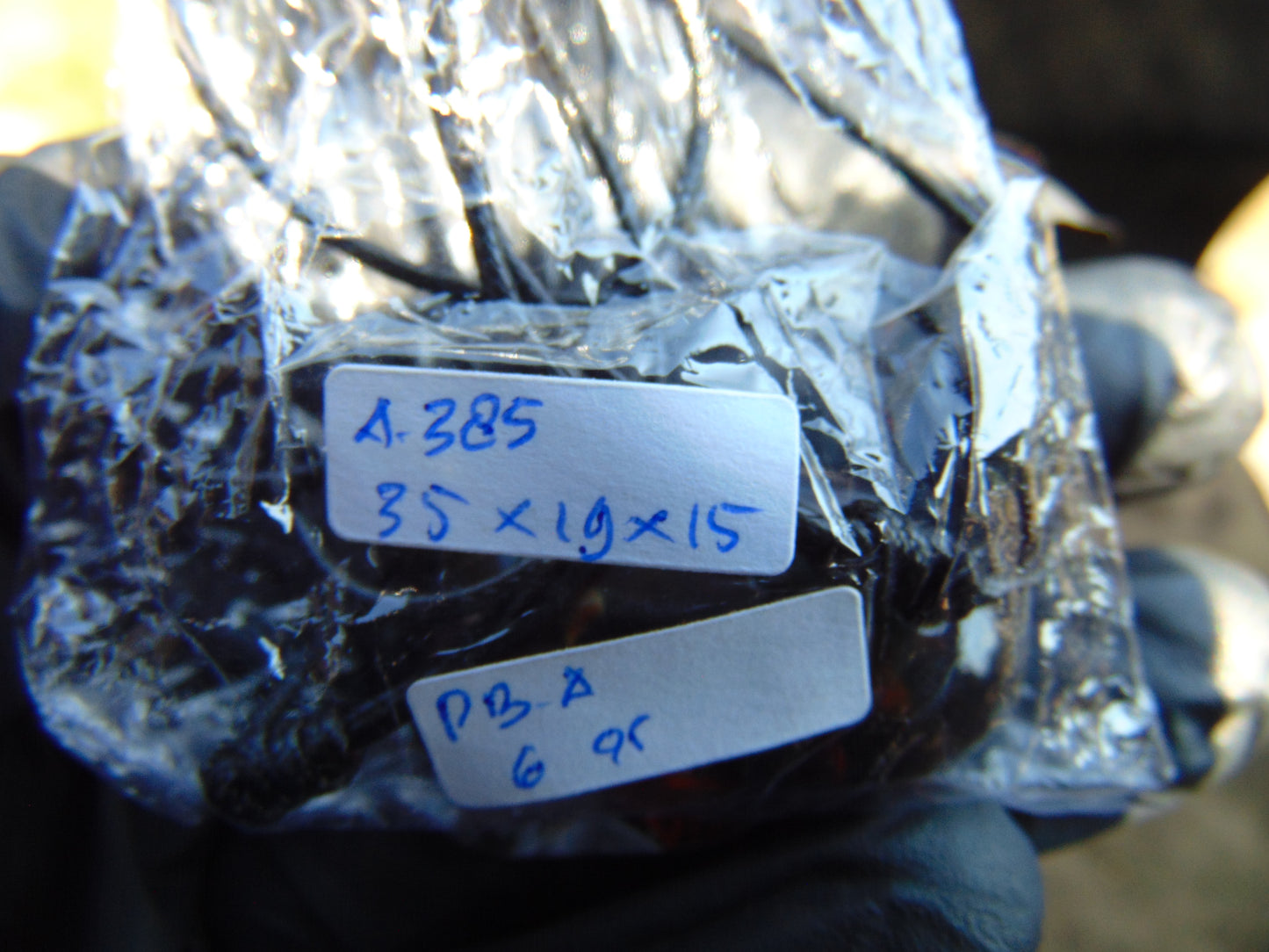 6 gram Pendant Indonesian Blue Amber for Healing PBA385
