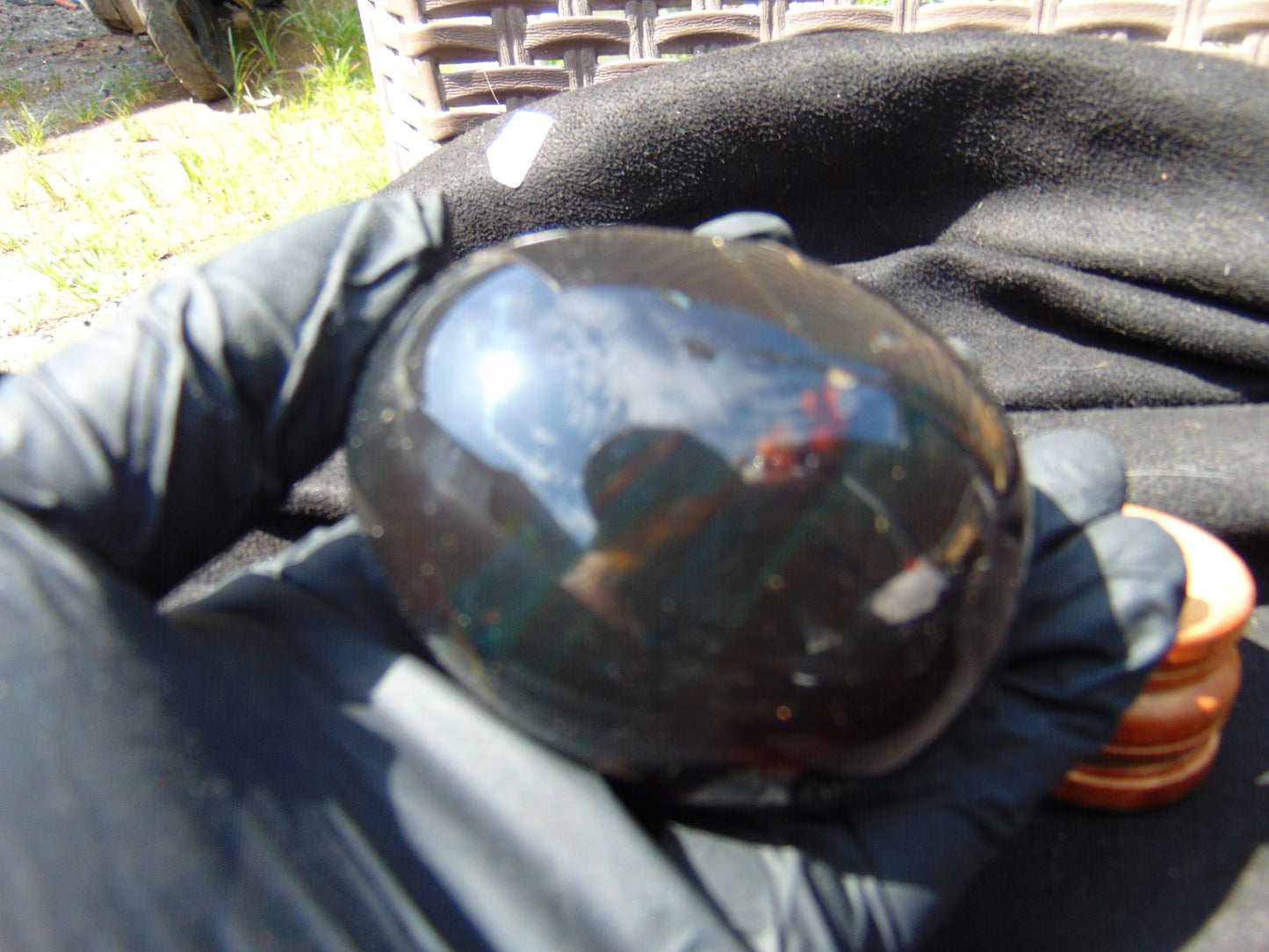 138 gr Shaped Egg 71x58 mm Indonesian Amber for Healing AJ1072