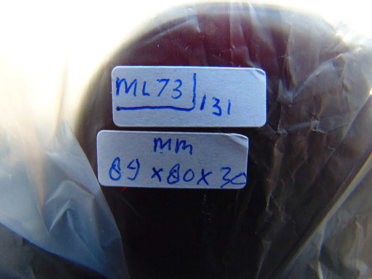 131 gram Full polished Indonesian Green Amber for Healing ML73
