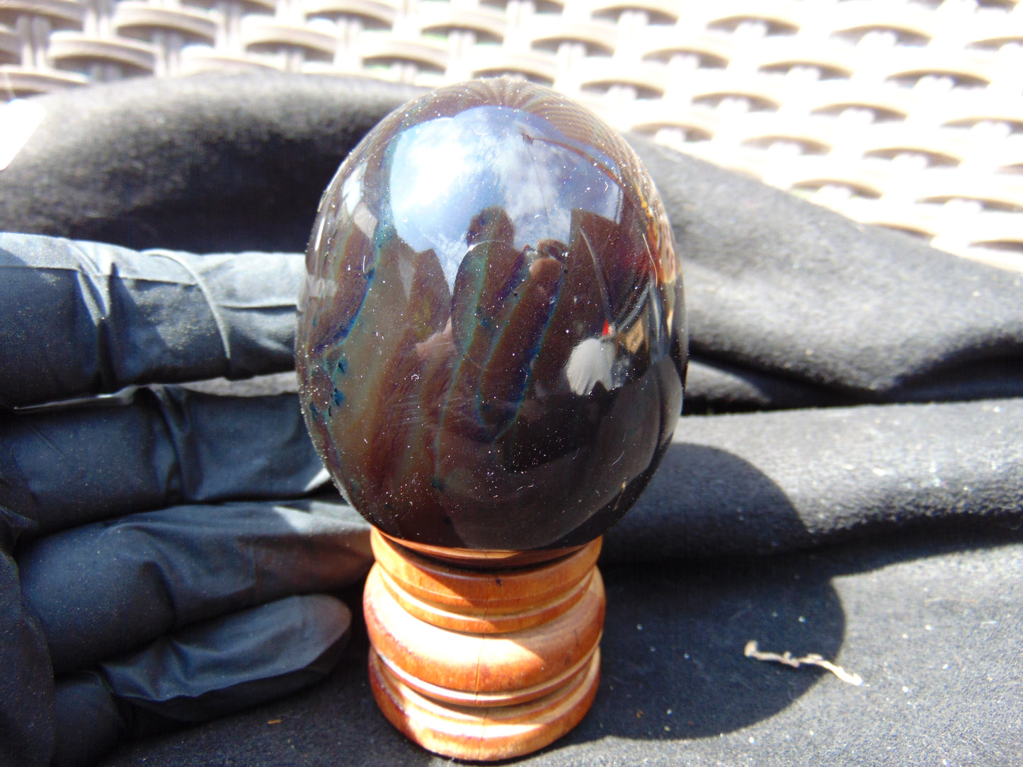114 gr Shaped Egg 67x54 mm Indonesian Amber for Healing AJ1073