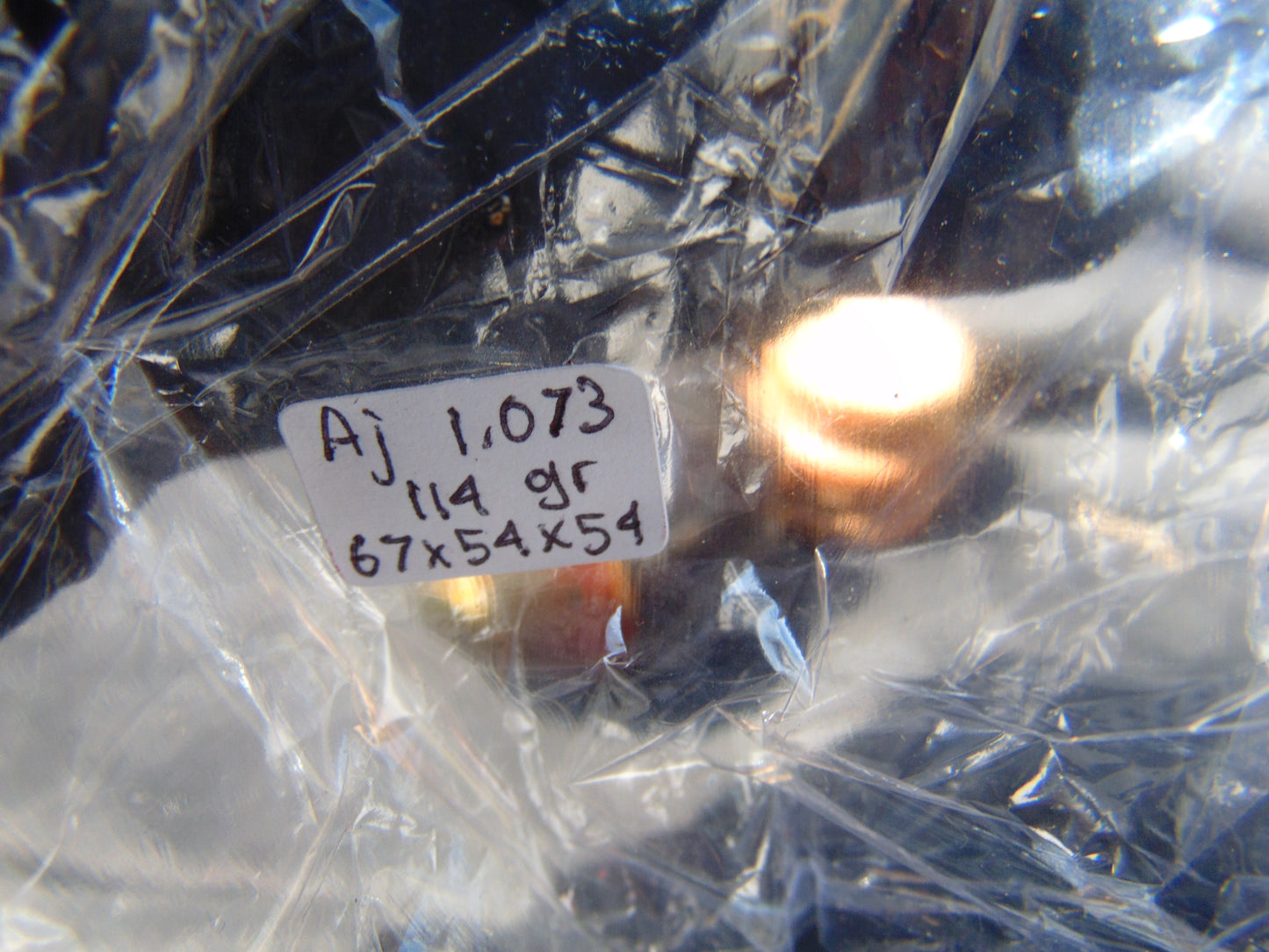 114 gr Shaped Egg 67x54 mm Indonesian Amber for Healing AJ1073