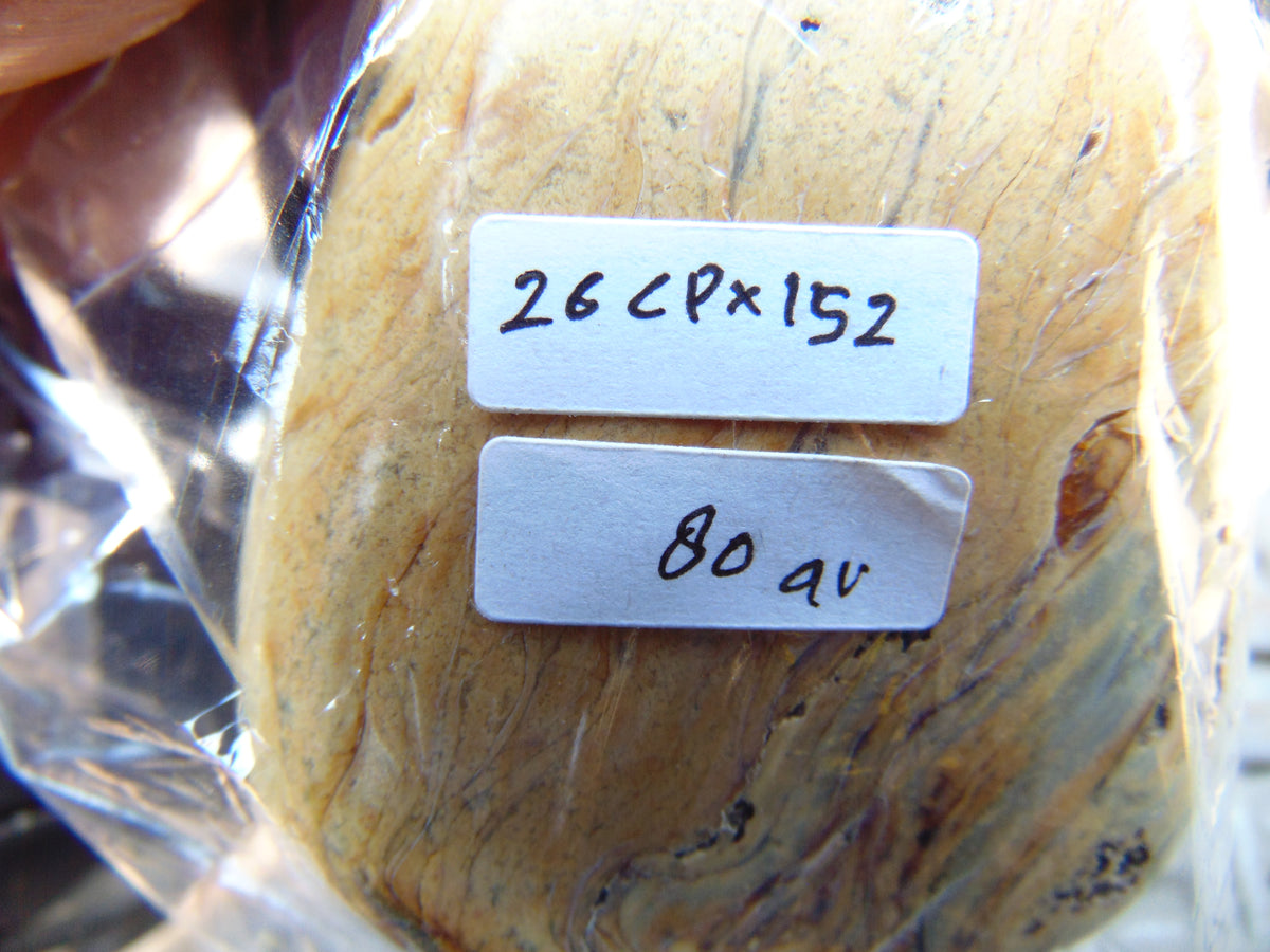 80 gr Genuine Natural Indonesian Aromatic Perfumed Yellow Amber Big Pendant 26CPX152