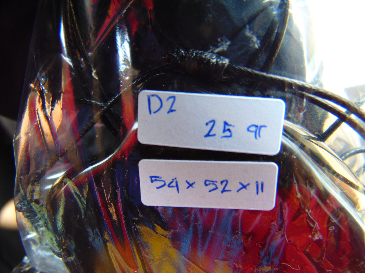 25 gr Pendant Indonesian Crystal Red Amber for Healing D2