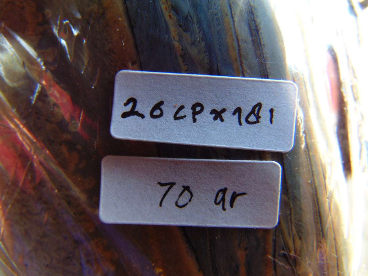 70 gr Genuine Natural Indonesian Amber Big Pendant 26CPX181