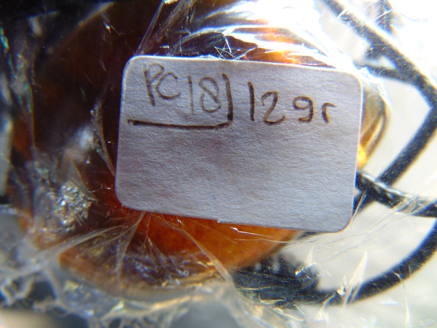 12 gram Pendant Indonesian Blue Amber for Healing PC18