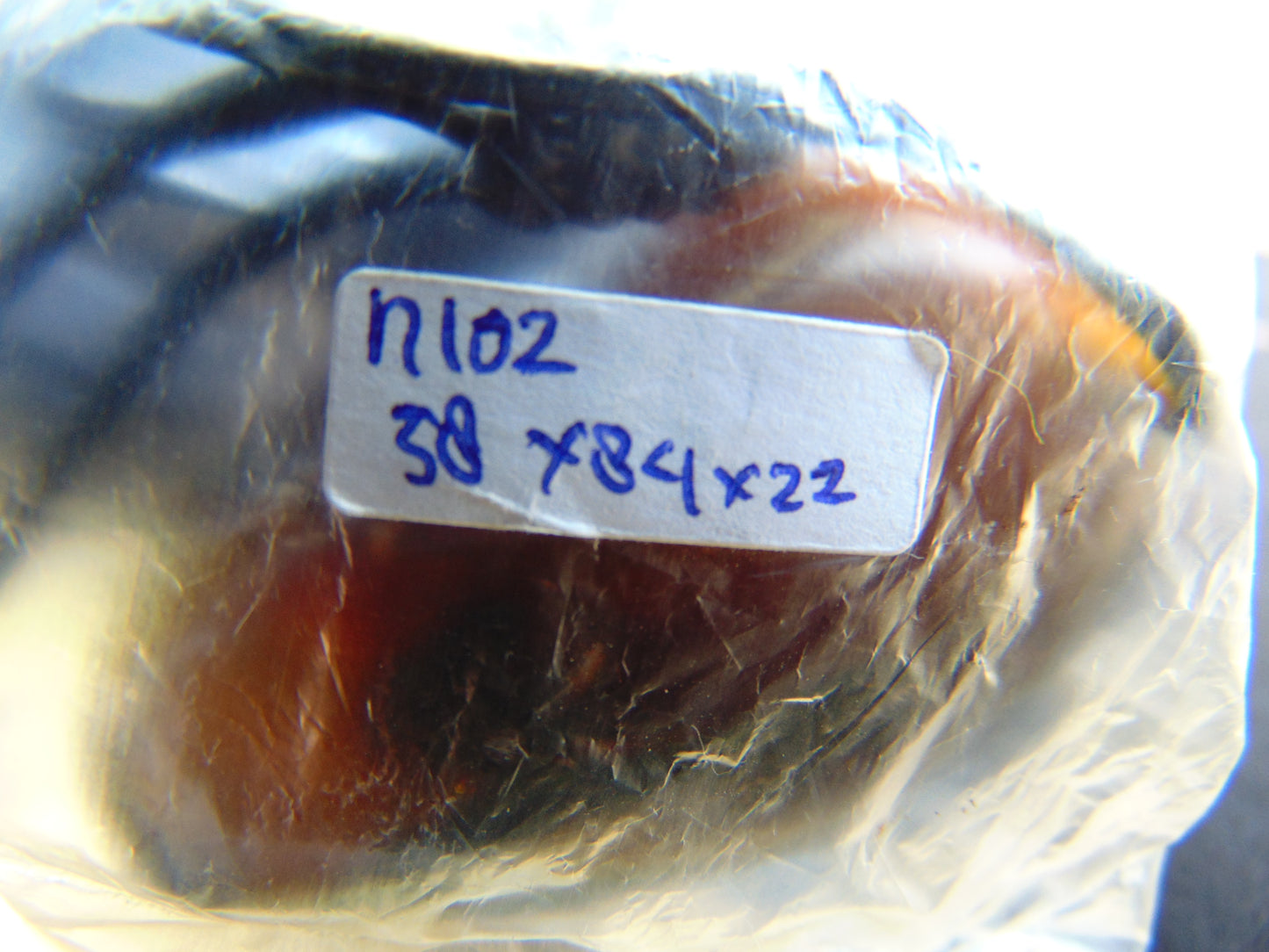 29 gr Pendant Indonesian Blue Amber for Healing N102