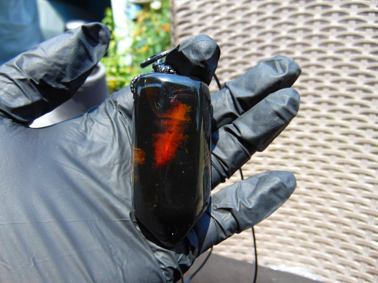 42 gr Pendant Indonesian Amber for Healing PF4