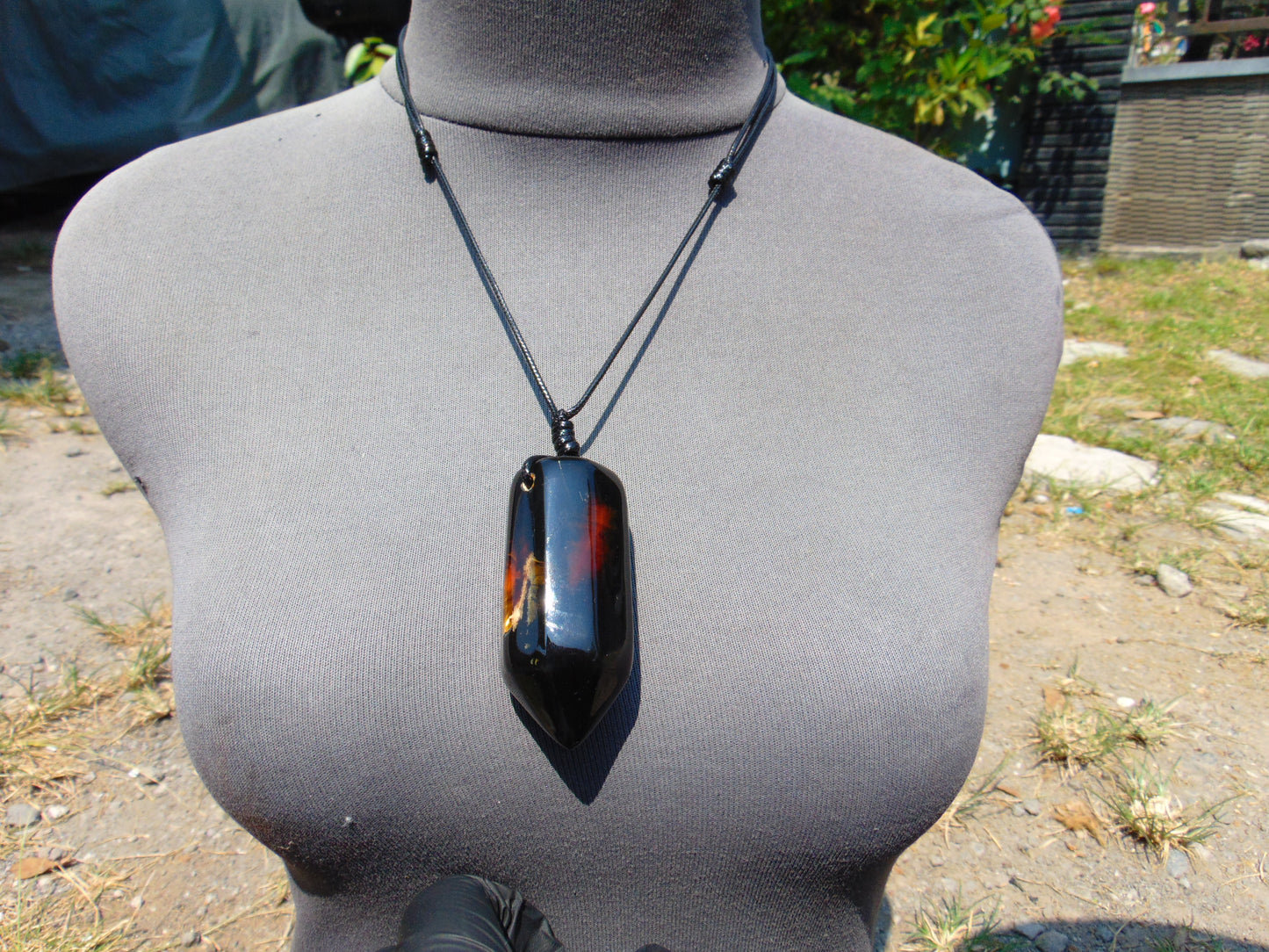 42 gr Pendant Indonesian Amber for Healing PF4